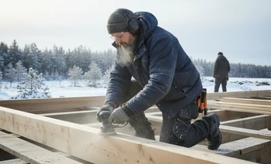 Byggare i vinterland 